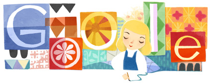Google's Mary Blair doodle