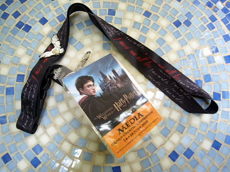 Harry Potter Grand Opening Media Credential