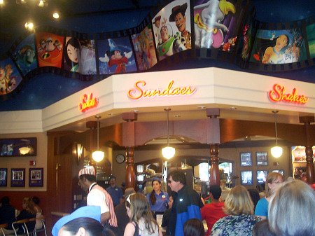 Inside Disney's Soda Fountain and Studio Store