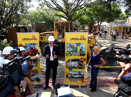 Legoland Florida's media day in October 2010