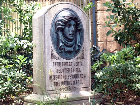 Madame Leota's grave