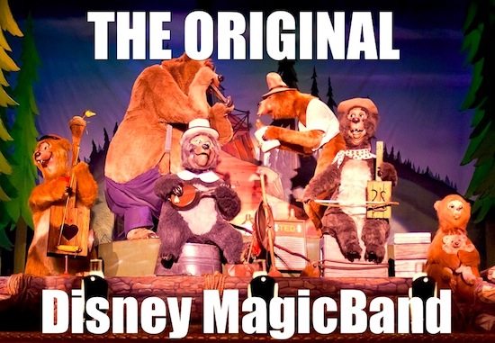 The original Disney MagicBand