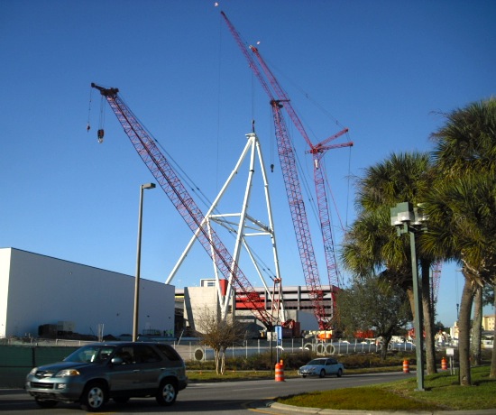 Orlando Eye construction