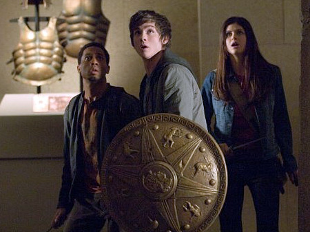 Publicity shot from Percy Jackson and the Olympians: The Lightning Thief