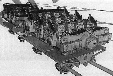 Gringotts train concept