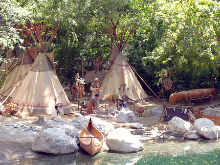 Disneyland's Indian Village