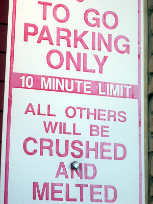 Don't even think of breaking this rule