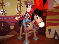 Sheriff Woody and Bullseye