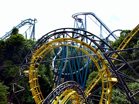 Busch Gardens Williamsburg roller coasters
