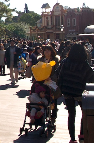 Balloon in Tokyo Disneyland