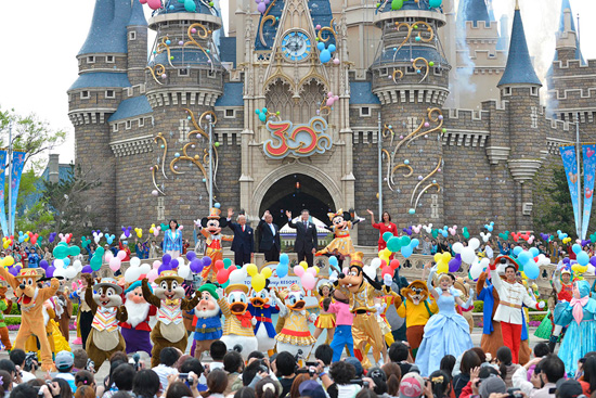 Tokyo Disneyland's 30th birthday celebration