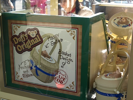 Duffy popcorn buckets at Tokyo DisneySea