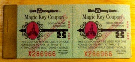 Walt Disney World Magic Key tickets