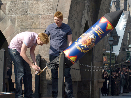 The Weasley's rocket