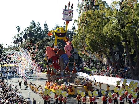 Pac Man in the Rose Parade