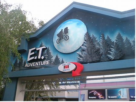 E.T. Adventure photo, from ThemeParkInsider.com