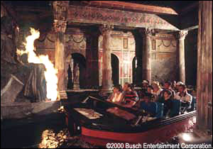 Escape from Pompeii photo, from ThemeParkInsider.com