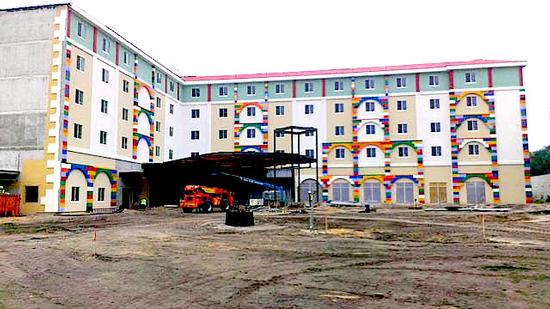 Legoland Hotel construction site