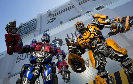 Optimus and Bumble Bee