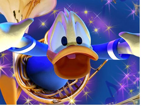 Donald Duck in Mickey's PhilharMagic
