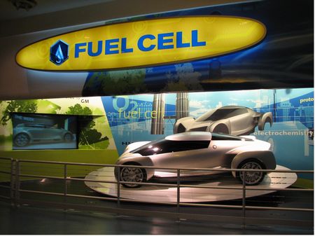 Inside Test Track at Epcot's Future World
