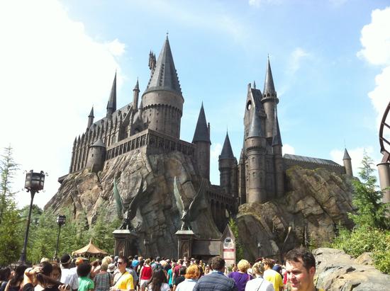 Hogwarts Castle at the Wizarding World of Harry Potter