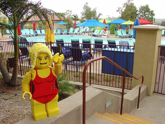 Legoland Hotel pool