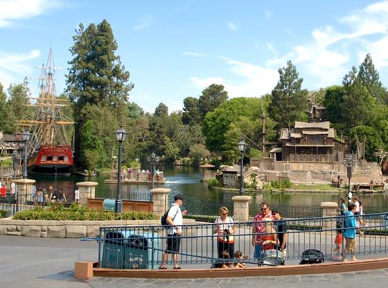 Rivers of America at Disneyland