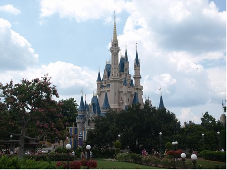 Cinderella's Castle in the Magic Kingdom at Walt Disney World