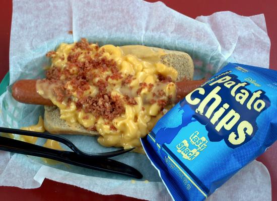 Mac & Cheese Hot Dog