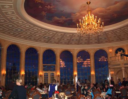 Be Our Guest grand ballroom dining area