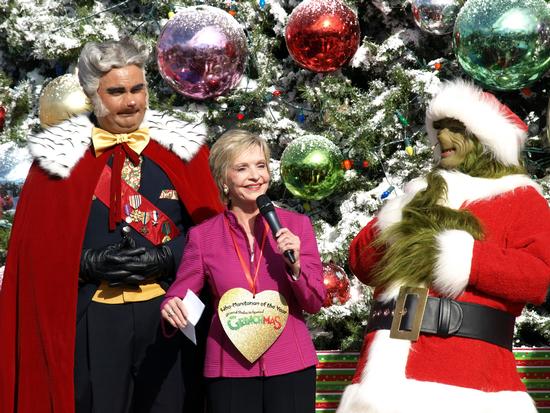 At Grinchmas 2013, Universal honored Florence Henderson for her work with City of Hope
