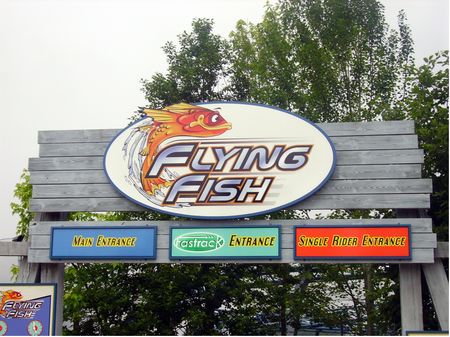 Flying Fish photo, from ThemeParkInsider.com
