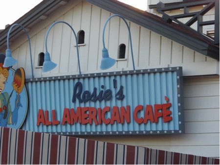 Rosie's All American Cafe photo, from ThemeParkInsider.com