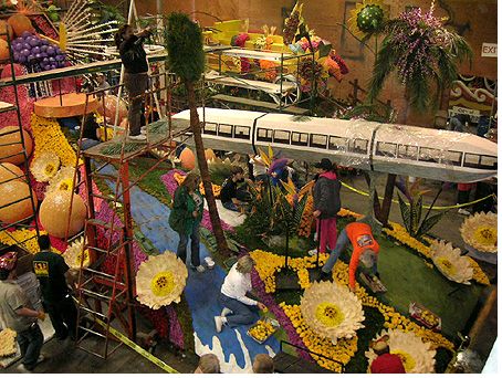 City of Anaheim float for the 2007 Rose Parade