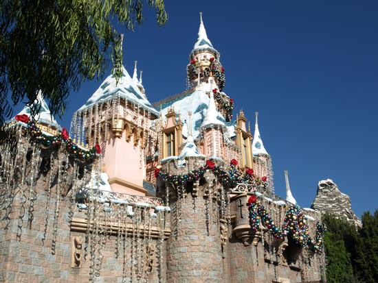 Sleeping Beauty Castle for Christmas