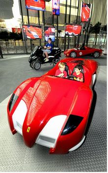Carousel at Ferrari World