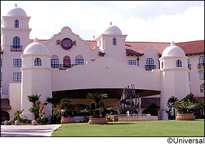Universal's Hard Rock Hotel photo, from ThemeParkInsider.com