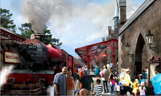 Hogwarts Express photo, from ThemeParkInsider.com
