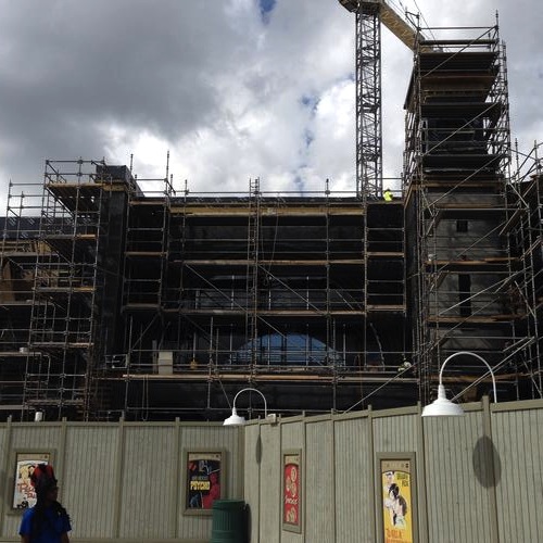 One more Harry Potter Diagon Alley construction photo