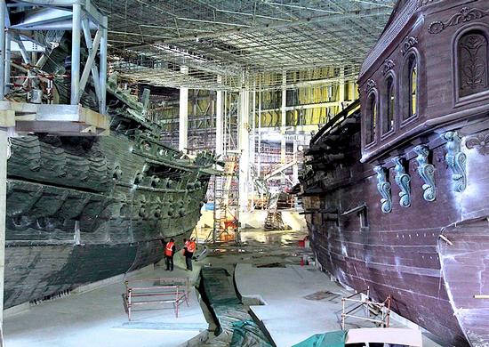 Pirates of the Caribbean construction photo