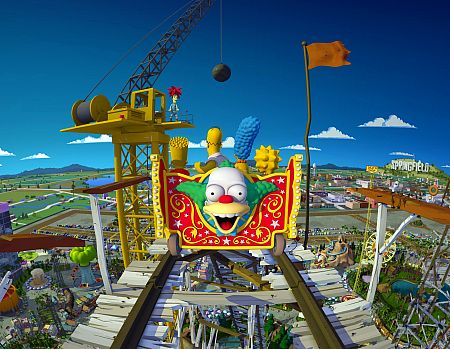 The Simpsons Ride photo, from ThemeParkInsider.com