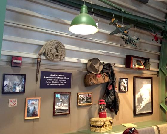 Smokejumpers Grill decor