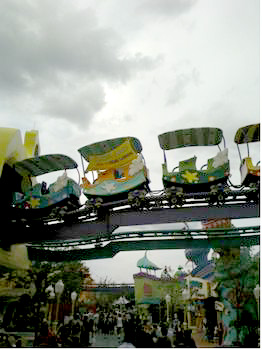 High In The Sky Seuss Trolley Train Ride photo, from ThemeParkInsider.com