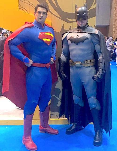 Warner Bros. World Abu Dhabi's Superman and Batman