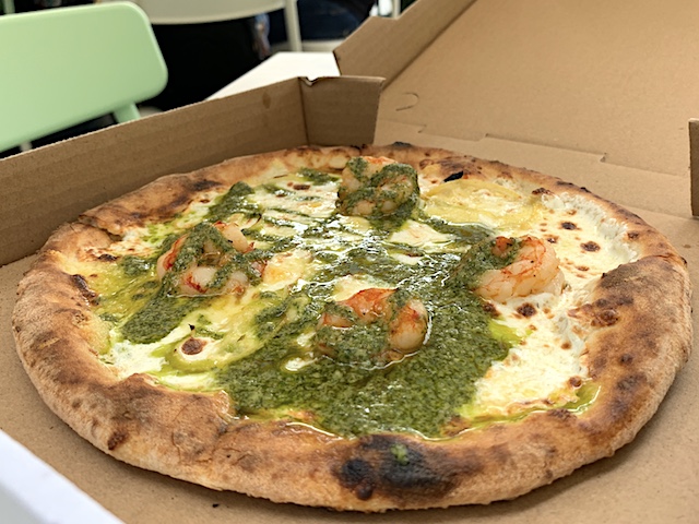 Capri pizza from Napolini