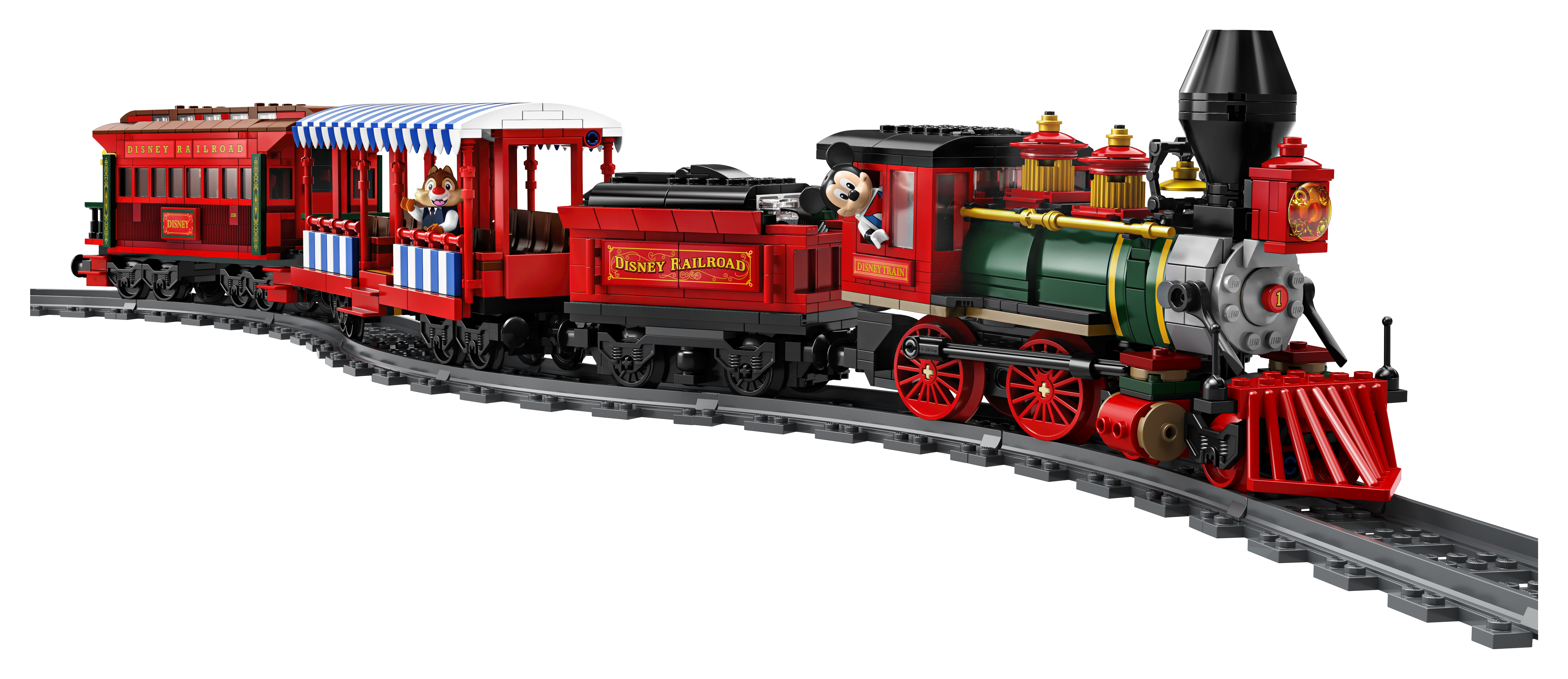 Ride the rails with this new Disneyland Lego train set