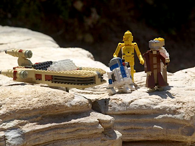 Legoland Exclusive Star Wars Lego Mini-landers Minifigs Set 