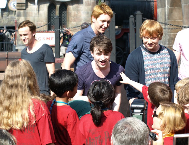 Harry Potter welcomes fans to his land