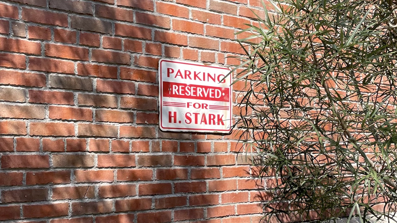Howard Stark's parking space